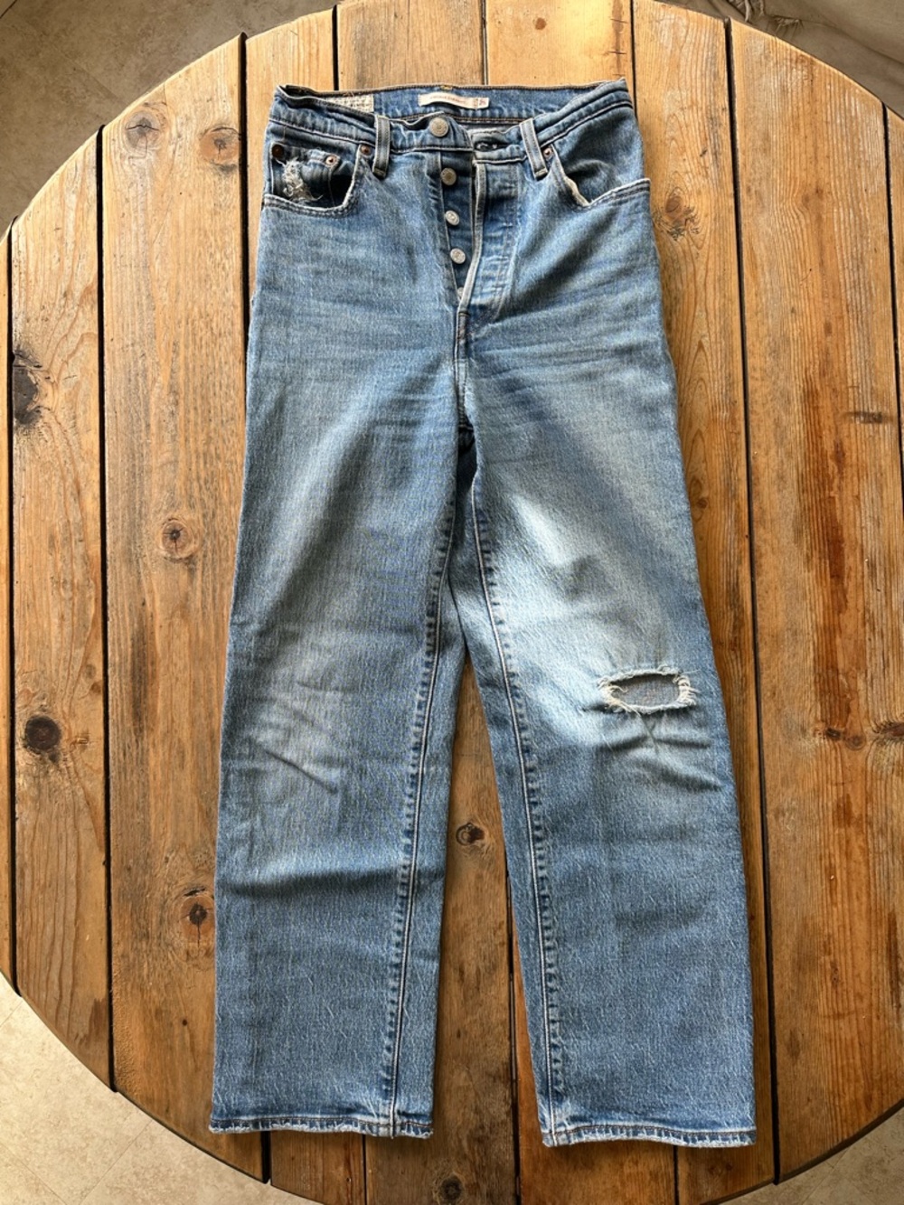 Levi's Ribcage Straight Jeans